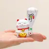 Adorno de Escritorio Creativo y Lindo Gato de la Suerte Gigante Decoración de Escritorio de Oficina Decoración de Gato de la Suerte Regalo de Año Nuevo