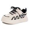 Sapatos para Meninas 2026 Outono Novo Modelo Tênis Casuais Esportivos Infantis para Meninos Respiráveis Solado Macio Tênis Brancos para Crianças Maiores