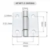 226-1-2-3 Bisagra Aleación de Zinc Acero Inoxidable 405060 Caja de Distribución Puerta de Gabinete 236 Bisagra Industrial