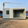 Casa Móvel Contêiner Personalizada, Sala de Controle de Acesso para Canteiro de Obras, Exportação Transfronteiriça, Sala de Segurança Habitável, Casa Pré-fabricada Simples