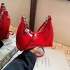 Bolsa Croissant de Axila de Luxo Leve Francesa Feminina Novo Estilo 2026 Moda Couro Patente Versátil Bolsa Transversal Bolsa de Trabalho de Alto Padrão