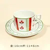 Caixa de embalagem para caneca de café de presente de aniversário, caixa de presente premium para padrinhos e damas de honra, cesta de vime para casamento, lembrancinha de festa