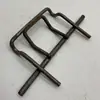 Parafuso de ferro espessado tranca de porta estação de tranca eletrodoméstico tranca de porta pé de empilhamento tigela acessórios para eletrodomésticos