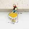 Fábrica Desenho Animado Menina Acessórios de Joias Spot Atacado Liga DIY Fábrica de Joias Óleo Gotejado Acessórios de Joias DIY