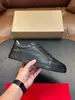 Zapatillas planas para hombre de cuero genuino populares transfronterizas, zapatos casuales con cordones de moda europeos y americanos CL, en stock en la fábrica, disponibles para dropshipping