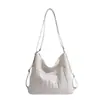 2026 Nova Moda Casual Estilosa Simples Personalidade Design Bolsa Tote Feminina Tendência Grande Capacidade Mochila para o Dia a Dia