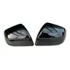 Adecuado para Tesla Carcasa Reflectora Patrón Fibra de Carbono Carcasa Espejo Retrovisor Espejo Retrovisor Coche Carcasa Negra Brillante