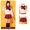 Disfraces para la Actuación del Coro Infantil del Día de Año Nuevo, Uniformes de Baile en Grupo para Escuela Primaria, Trajes de Polar para Jardín de Infantes, Atuendos para Padres e Hijos, Atuendos para Saludos de Año Nuevo