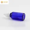 Frasco de Óleo Essencial Azul Pronto para Uso 20ml Fabricante Frasco de Mistura à Prova de Luz Cosméticos Frasco Conta-gotas de Ozônio Frasco de Vidro para Essência