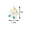 Acessórios de Joias Pequenos Estilo Chanel Transfronteiriços, Joias Artesanais DIY Pônei de Desenho Animado, Acessórios de Joias DIY Esmaltados de Desenho Animado em Estoque