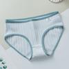 Nueva ropa interior de verano para niña, color macarrón, fina, de algodón, transpirable, de cintura media.