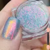 Celebridad de Internet Nuevo Arte de Uñas Ultra Brillante Polarizado Nube Brocado Polvo Ópalo Polvo Neón Iridiscente Sombra de Ojos Camaleón Polvo Fino para Uñas