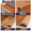 Colchoneta Estudiante Dormitorio Cama Individual Seda de Hielo Plegable Doble Cara Colchoneta 0.9 Bambú Verano Dormitorio 1