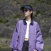 Ootd Chaqueta de Asalto para Exteriores, Repelente al Agua, Solapa de Color Contrastante Retro Ropa de Trabajo, Chaqueta Superior de Marca de Alta Gama de Moda para Pareja