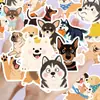 56 Nuevos Pegatinas de Graffiti de Perros de Dibujos Animados Hechas a Mano, Pegatinas Lindas de Mascotas Transfronterizas para Diarios y Decoraciones de Computadora