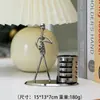 Banda Pequeño Adorno de Iron Man Modelo de Muñeco de Iron Man Decoración de Entrada del Hogar Gabinete de Vino Artesanías de Metal Hierro