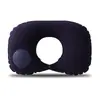 Fabricante Original Almohada Inflable en Forma de U Se Puede Personalizar Logo Regalo Evento Venta al por Mayor Portátil Viaje Almohada para Cuello Almohada Inflable