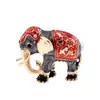 Novo Broche de Elefante Selvagem Pingente Exótico Natural Lindo Presente de Aniversário Produto Bom Venda Quente AliExpress