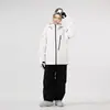 Nuevo conjunto de traje de esquí para hombre y mujer, impermeable y cálido, acolchado 3L, atuendo profesional para snowboard, chaqueta y pantalones de esquí de invierno para exportación
