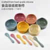 Suplemento Alimentar para Bebê Tigela Caracol, Tigela com Ventosa para Bebê, Conjunto de Colheres de Silicone, Utensílios Infantis, Louças para Comer e Alimentar Venda por Atacado