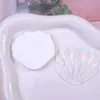 Parche de Resina con Lentejuelas Finas y Brillo con Forma de Concha Marina para DIY Pasador Pinza Lateral Collar Funda de Teléfono Móvil Accesorios de Flor para Zapatos