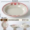 Plato para Guarniciones de Hot Pot de Chongqing Puesto Callejero Antiguo Mercado Calle Calle Vieja Hot Pot Vajilla Especial Plato para Servir Plato para Porciones Pequeñas Comercial