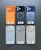Transfórmate en un 17Promax en Segundos, Adecuado para Fundas de Teléfono Apple, Diseño de Ventana Grande para iPhone, PC Magnético Mate Creativo de Moda