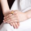 Anillo de plata de ley S925 con forma de huevo, diseño de cera de abejas, hueco, de Ruyi y cloisonné, estilo retro, elegante y con personalidad de nicho.