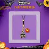 Pingente Caveira de Halloween Transfronteiriço Fantasma de Terror Bolsa de Abóbora Chaveiro de Metal Pingente Evento Pequeno Presente