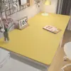 Alfombrilla de escritorio ecológica para proteger los ojos, Alfombrilla de mesa de centro de cuero de color sólido para estudiantes, Mantel de mesa de comedor a prueba de aceite, Alfombrilla para escritorio de estudio de computadora, Antideslizante