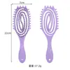 Pente Popular Transfronteiriço de Palha de Trigo com Almofada de Ar, Pente Fluffy para Styling de Cabeleireiro, Pente Definidor de Cachos com Elasticidade, Estoque Pronto do Fabricante