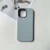 Adecuado para Funda de Teléfono iPhone 17 Promax, Textura de Cuero Lisa, Agujeros Grandes, Anticaída, Duradero, Más Vendido, Color Sólido, Simple, Apple 16