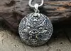 Colgante dominante de plata tailandesa vintage plata de ley S925 joyería para hombre y mujer colgante de collar cadena de suéter versátil colgante