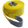 Cinta de elevação plana de poliéster de 3 toneladas, cinta industrial para ferragens, fabricante, resistente ao desgaste, atacado, atacado direto da fábrica, espessa de 7,5 cm