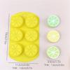 Forma de fruta Gelo treliça silicone molde chocolate decoração de bolo ferramentas de cozimento DIY perfumado vela molde de gesso
