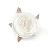 Novo Estilo Flores Artificiais de Rosa DIY Feitas à Mão Acessórios de Cabelo Vintage, Acessórios para Cabeça, Flores para Sapatos, Flores para Chapéus, Flores Artificiais, Materiais de Flores de Tecido