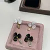 Pendientes de Goteo Glaseado Estilo Bosque Dulce Pastorales Florales Forma de Gota de Agua Pendientes de Moda Elegantes para Mujer