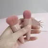 Set de 5 Brochas de Maquillaje Transfronterizo con Espejo, para Polvo Suelto, Base, Sombra de Ojos, Rubor, Brochas de Detalle, Herramientas de Belleza para Fijar el Maquillaje