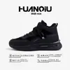 Zapatos de Plataforma Universal de Algodón para Hombre Invierno ZHQ1178 Cálidos Forrados de Felpa de Caña Alta para Exteriores Resistentes al Frío Casual de Moda Zapatos para Hombre