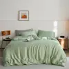 Conjunto de cama de quatro peças Lenzing Tencel Classe A com 100 contagens, lençol de gelo Lyocell, lençol com elástico, fronha de seda, roupa de cama de alta qualidade