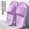 Zapatillas de baño antideslizantes para mujer, de verano, para interiores y parejas, desodorantes, venta al por mayor, 2025