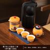 Traje de viaje estilo chino una olla de cuatro tazas para viajes de negocios para llevar té al aire libre taza rápida actividades empresariales regalos al por mayor
