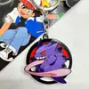 Pokemon Pokemon Esfera de Elfo Pikachu Pato Keda Rana Maravillosa Semilla Llavero Colgante de Coche Giratorio