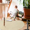 Alfombra Suave Tejida a Mano para Sala de Estar Mesa de Café Sofá Esterilla Chicas ins Habitación Moderna Simple Dormitorio Manta de Mesita de Noche