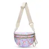 Bolsa Tendência de Ombro Único para Mulheres, Nova Moda Versátil em Tecido Oxford de Grande Capacidade Formato Concha, Bolsa Transversal Casual Leve