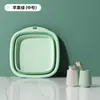 Lavabo plegable para dormitorio y uso doméstico, lavabo para estudiantes, cuenca de plástico portátil para viajes, disponible en varios tamaños, lavabo retráctil