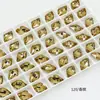 Diamante para Uñas con Forma de Caracola y Base Puntiaguda Dongzhou, Diamante para Uñas Flash con Forma Especial, Diamante Pegajoso para Uñas, Venta al por Mayor