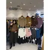 Apenas Casa VI+ Outono/Inverno Estilo Coreano Caimento Relaxado Espessado Solto Emagrecedor Gola Alta Manga Morcego Suéter Quente Feminino 99980