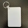 Chaveiro Pingente de Acrílico para Sublimação Impressão em Lado Único Transferência Térmica Chaveiro de Acrílico DIY Impressão em Lado Duplo
