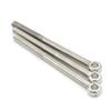 Tornillo de unión de acero inoxidable 304 con orificio redondo y ojo de pez GB798 M6 8 10 12 16